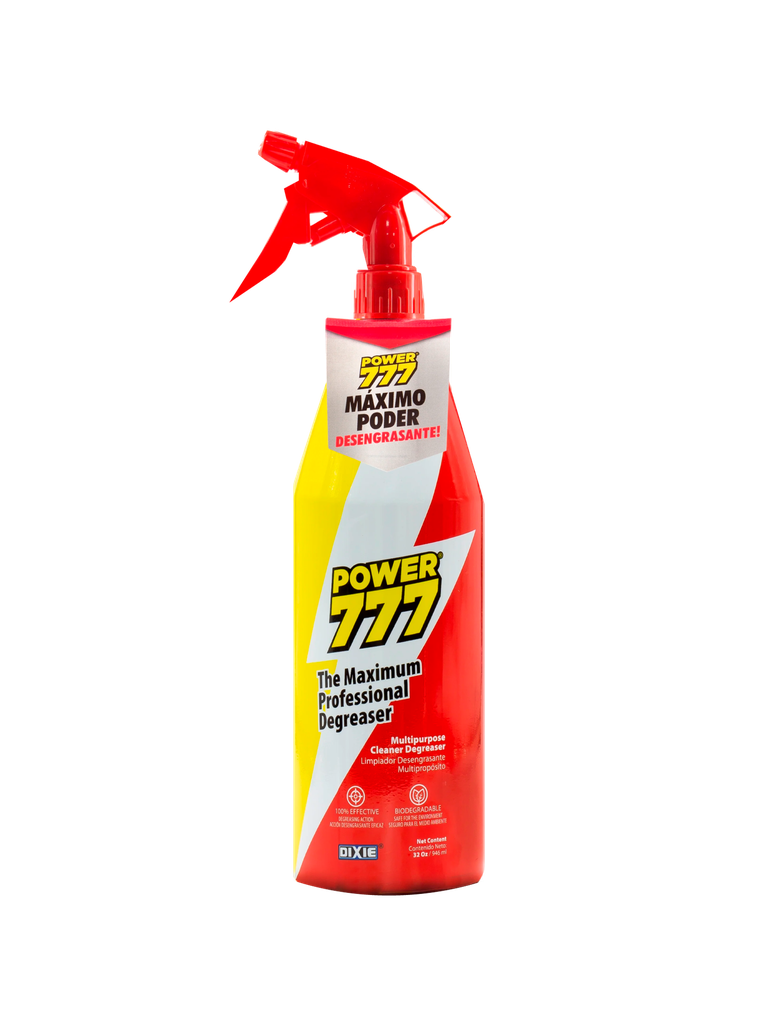 Limpiador Desengrasante Multipropósito Botella con Rociador POWER 777