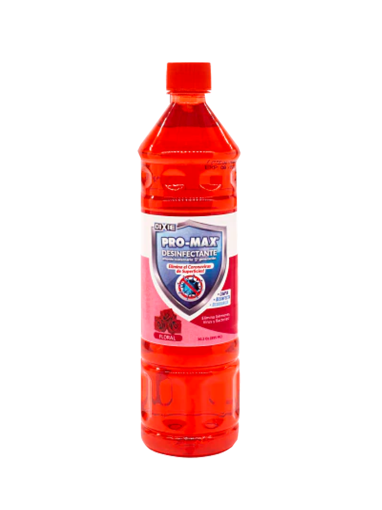 Desinfectante 5ta Generación con Fragancias Floral PROMAX 12 x 895 mL 30 oz