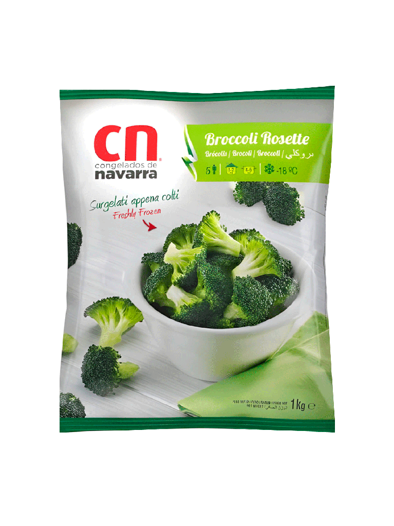 Broccoli Congelados NAVARRA 10 x 1 kg
