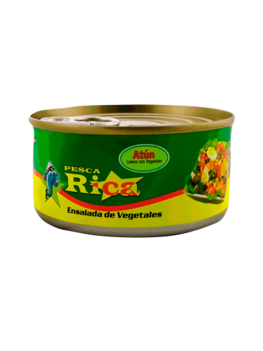 Tuna in Vegetable Salad PESCA RICA TIN 48 x 170 g