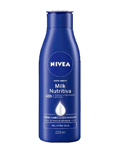  Body Milk Nutritiva Extra Seca NIVEA 12 x 220 mL 