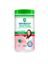 Paños Húmedos Desinfectantes Floral ENVIROSEP Tubo de 80 Paños 595 gramos 